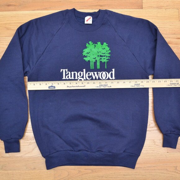 Vintage Tanglewood Music Sweatshirt Mens L 42-44 50/50 Blend Jerzees Made in USA - Picture 5 of 7